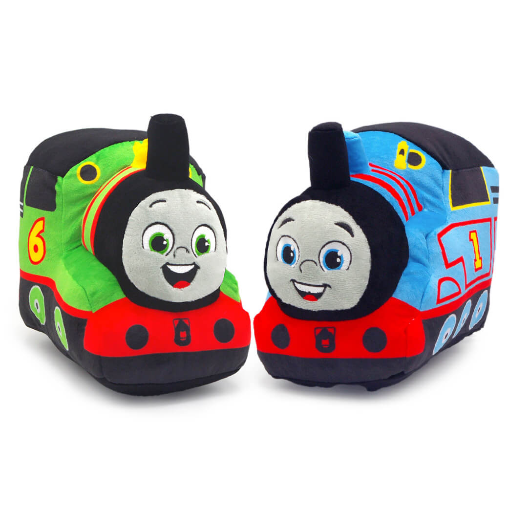 きかんしゃトーマスの魅力がいっぱい詰まった、トーマスとパーシーのかわいいぬいぐるみです。