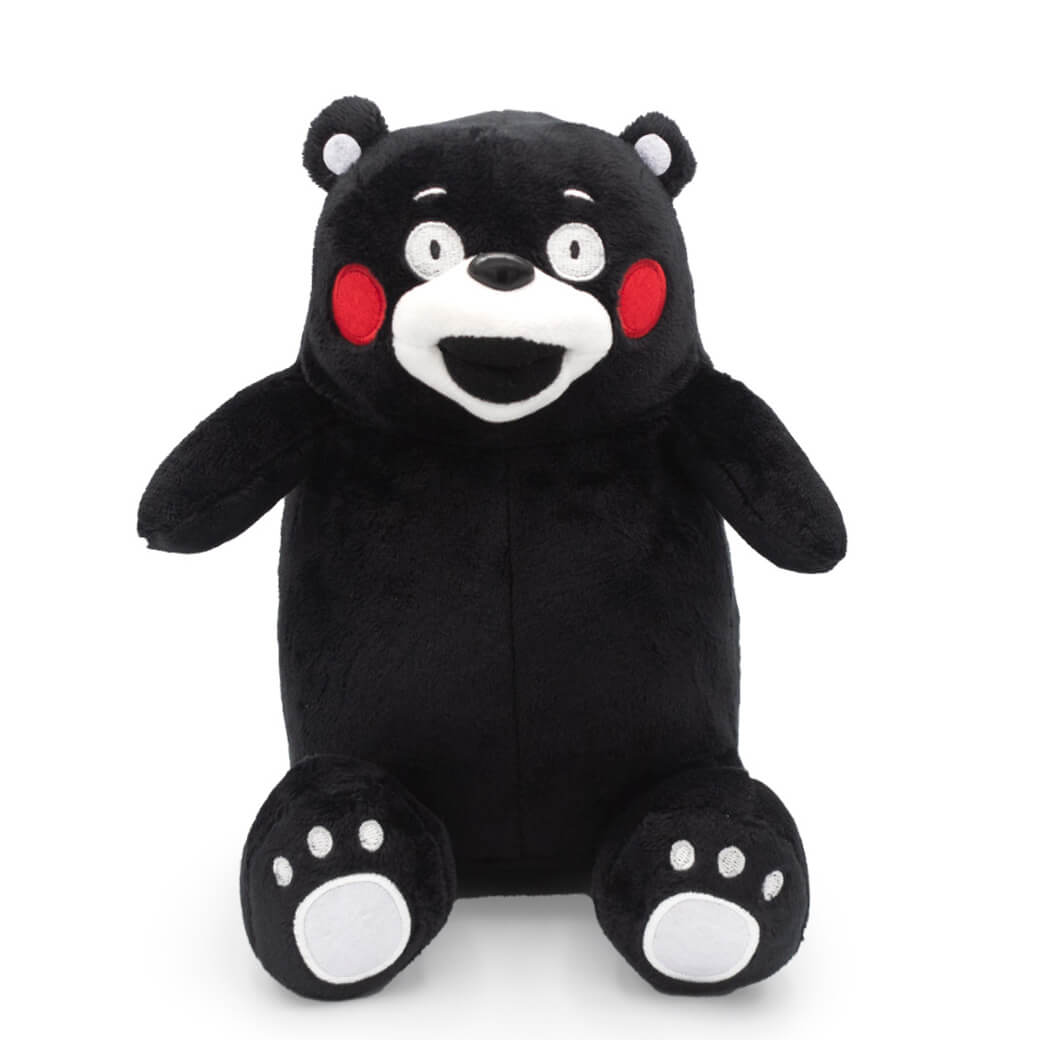 熊本県の人気キャラクター「くまモン」が、かわいい手乗りサイズぬいぐるみになって登場!